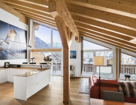 Experience the Holiday of Your Dreams in Our Exclusive Penthouse in Grächen!